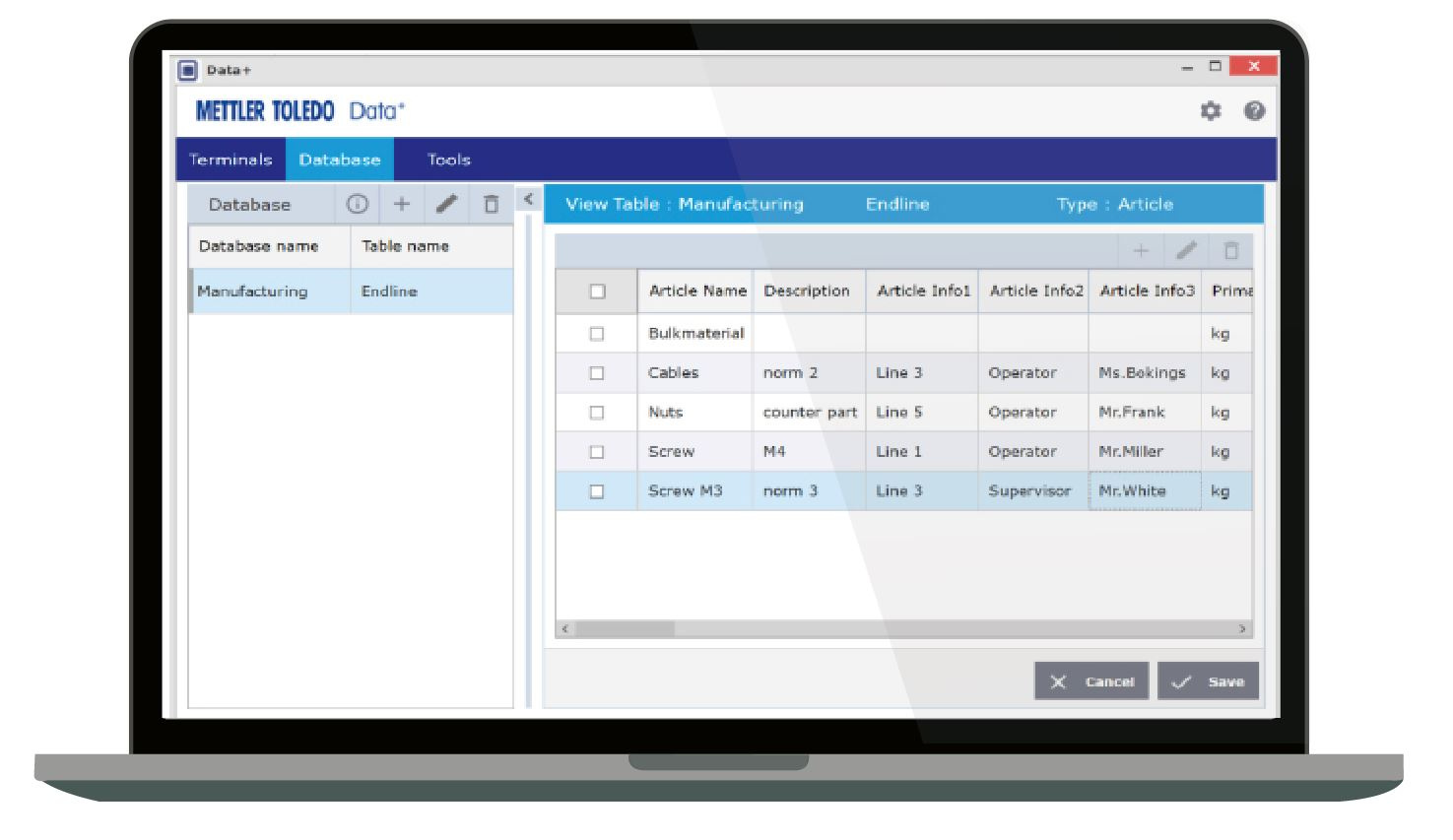 Data+ Management Software - Brady Systems
