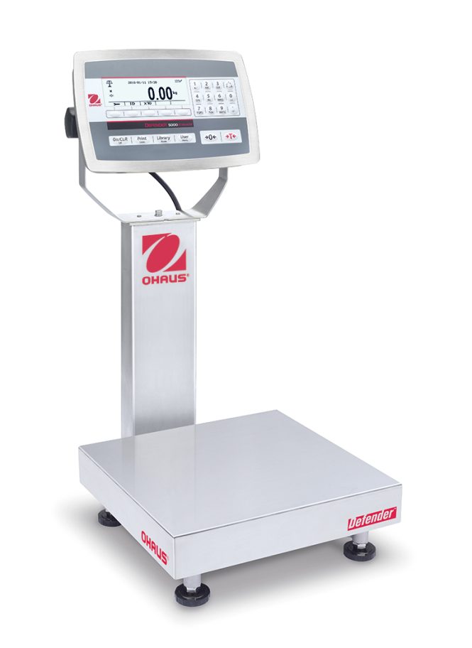 OHAUS Defender 5000 Stainless steel bench scale