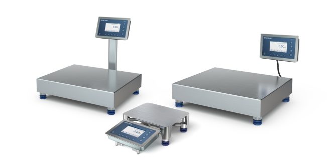 Image of BBA436/439 bench scales with terminal mounting options
