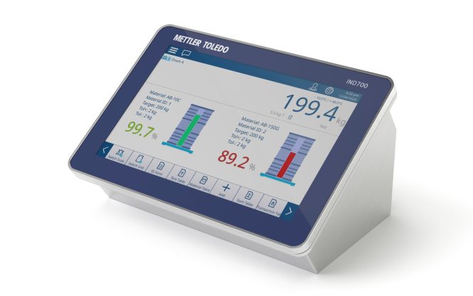 Image of the IND700 scale indicator - 12" wedge version