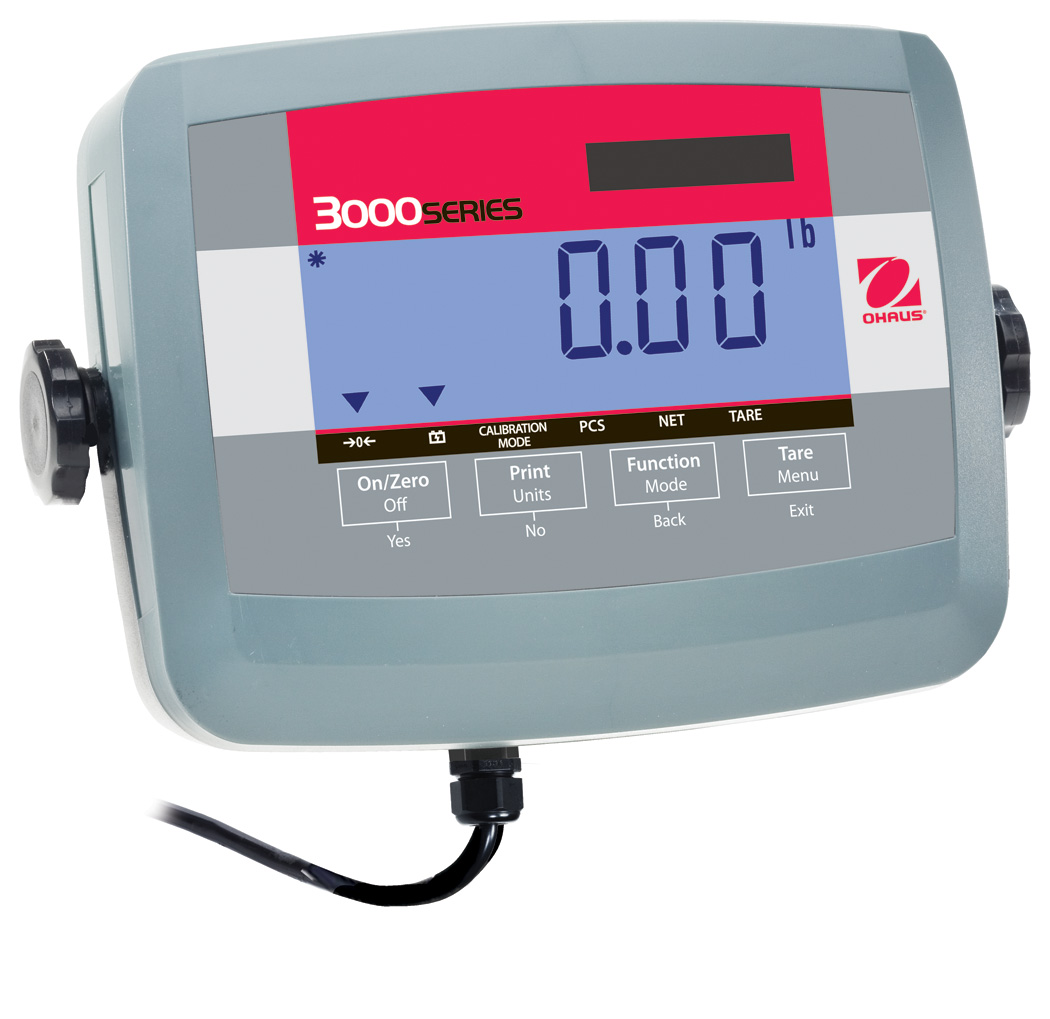 OHAUS 3000 Series Indicator Brady Systems