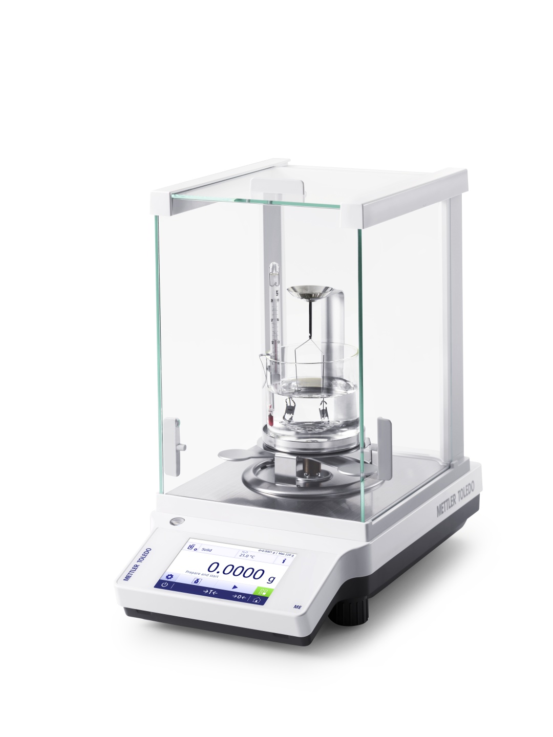 MET touchscreen analytical balance
